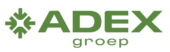 Het logo van Adex Groep