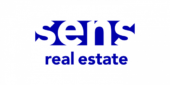Het logo van SENS real estate