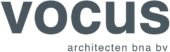 Het logo van VOCUS architecten