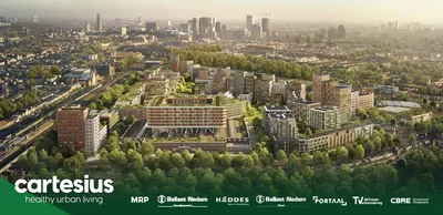De foto Cartesius healthy urban living van het artikel Bezoek aan Cartesius van Najou